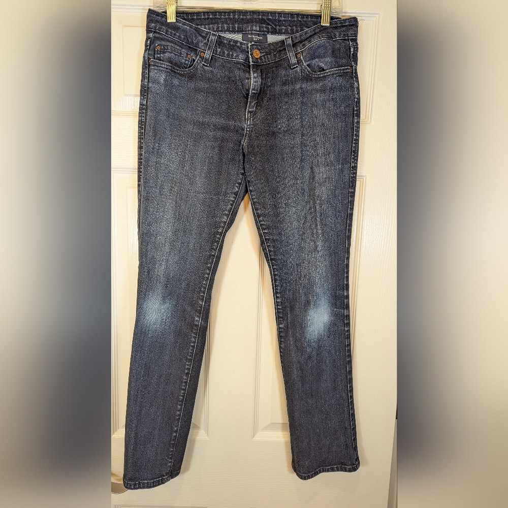 Levi’s 552 Jean Mid Rise dark wash Straight Leg Zip Fly Vintage Denim Trouser 8M